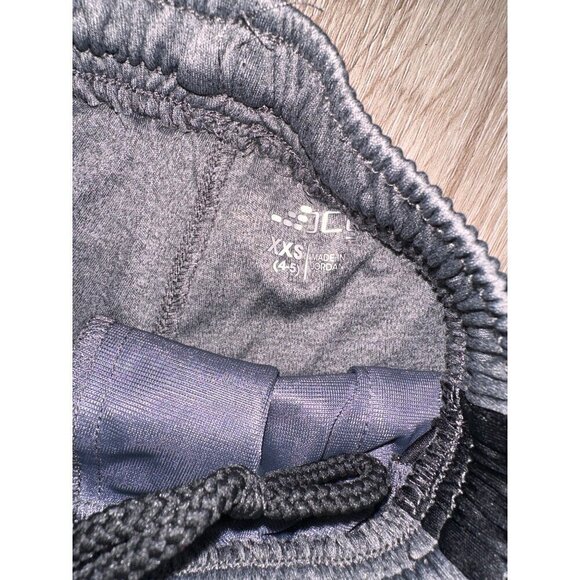 bcg gym athletic shorts black and gray youth boy size xxs (4-5) - Picture 2 of 5